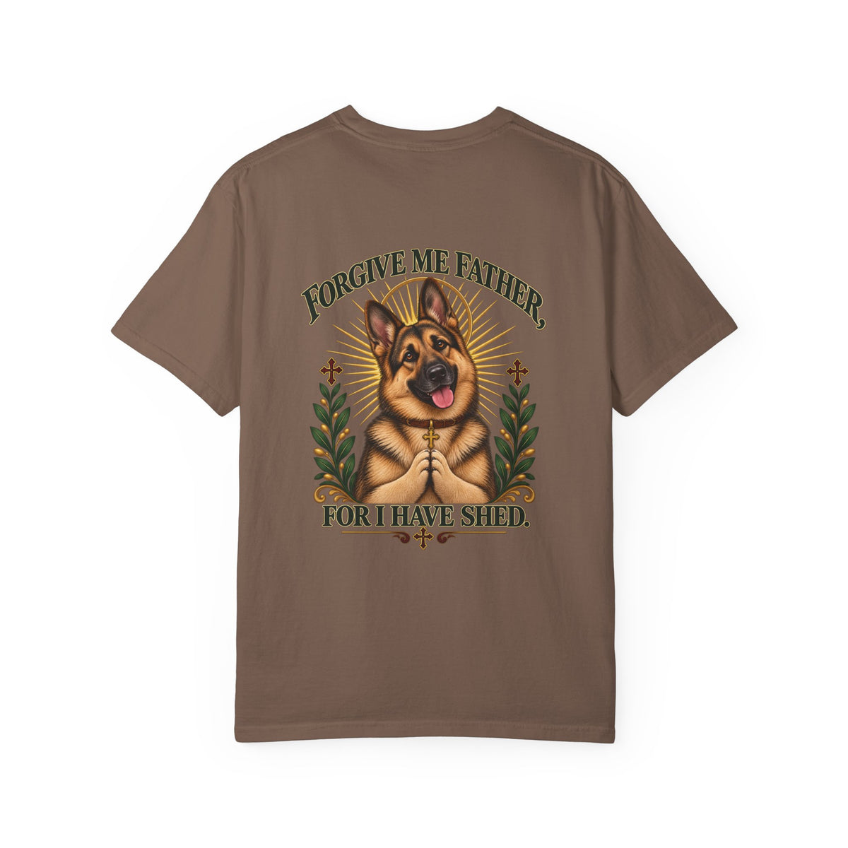 Forgive Me Father — German Shepherd Tee