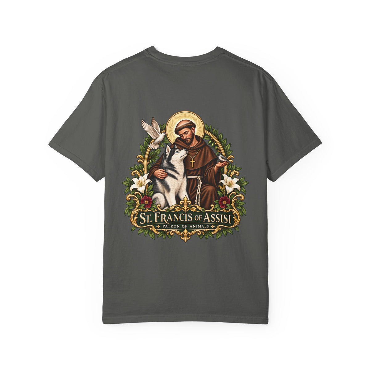 St. Francis of Assisi — Husky Tee