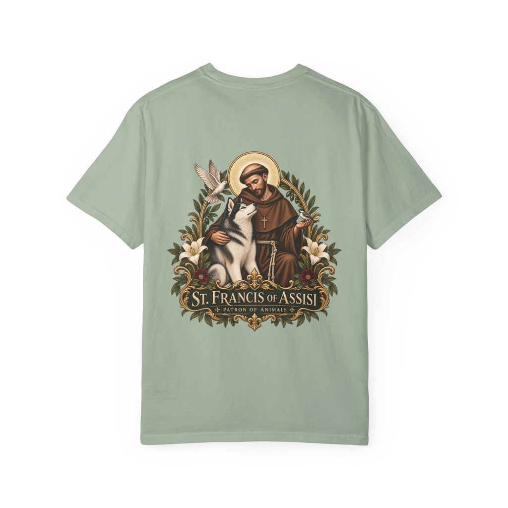 St. Francis of Assisi — Husky Tee