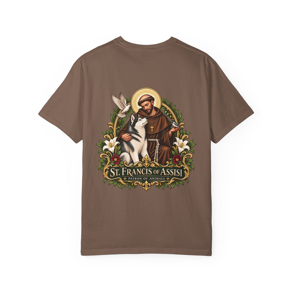 St. Francis of Assisi — Husky Tee