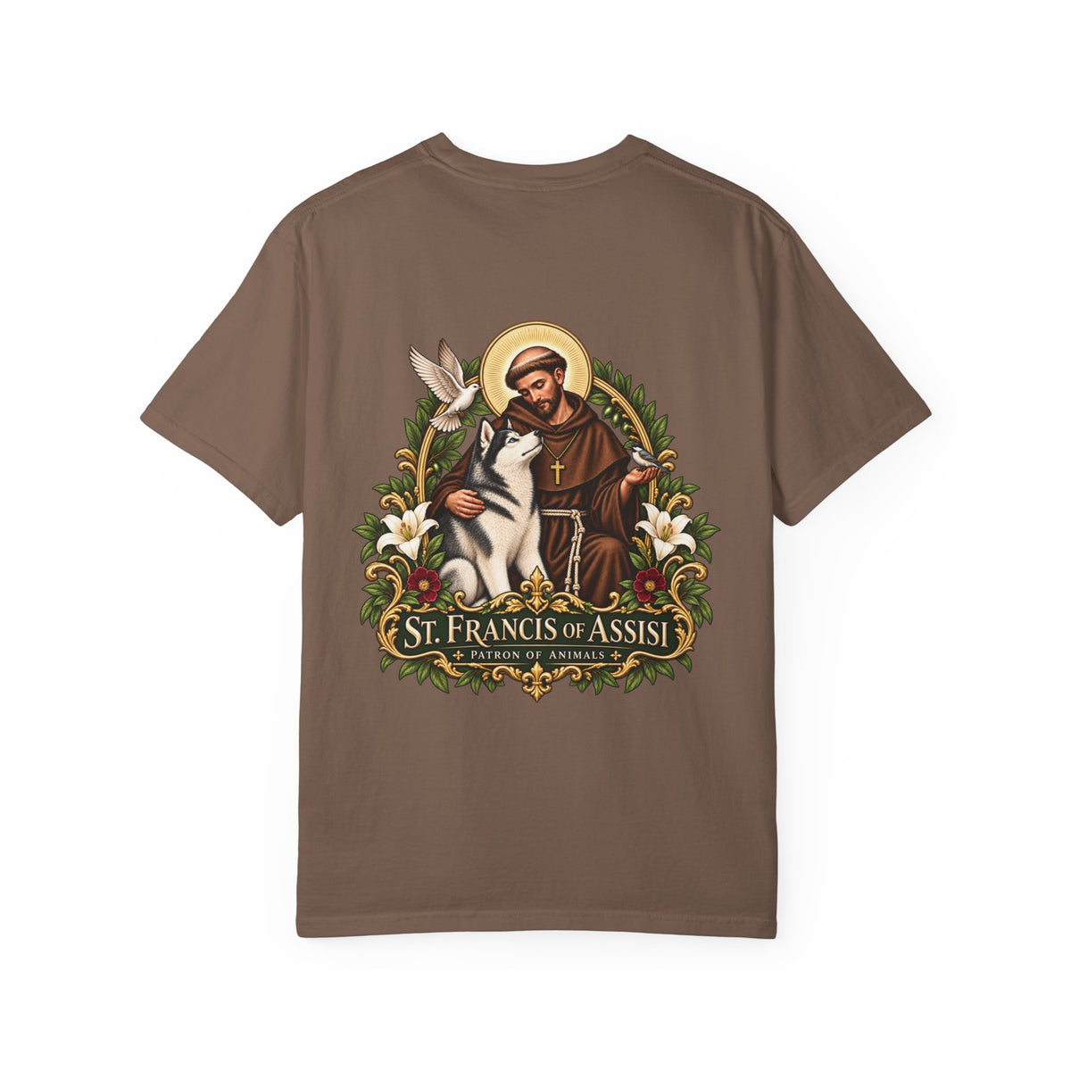 St. Francis of Assisi — Husky Tee