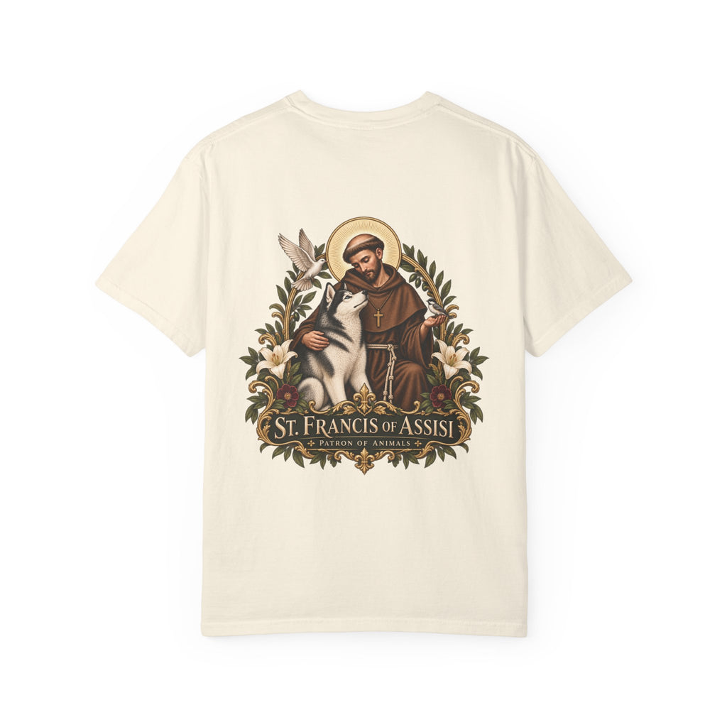 St. Francis of Assisi — Husky Tee