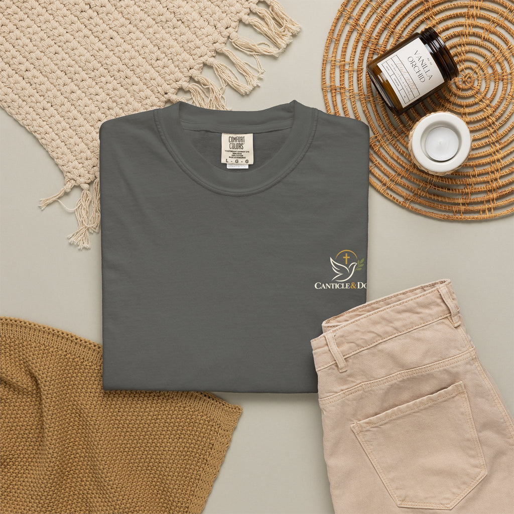 St. Francis of Assisi — Golden Retriever Tee