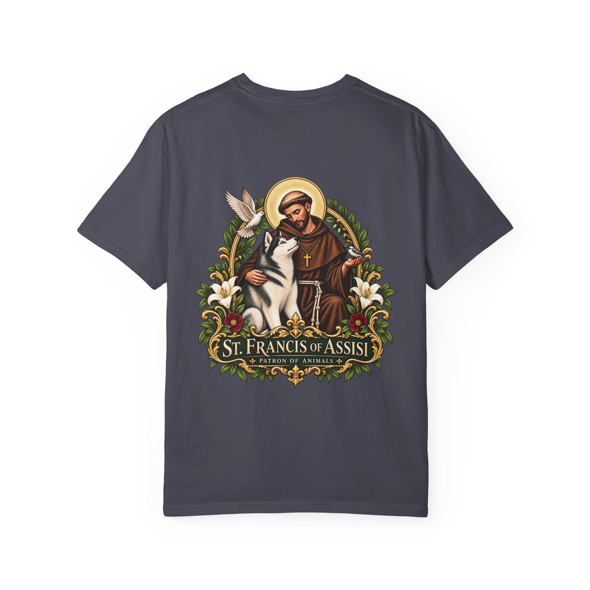 St. Francis of Assisi — Husky Tee