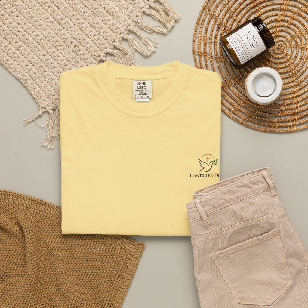 St. Francis of Assisi — Golden Retriever Tee