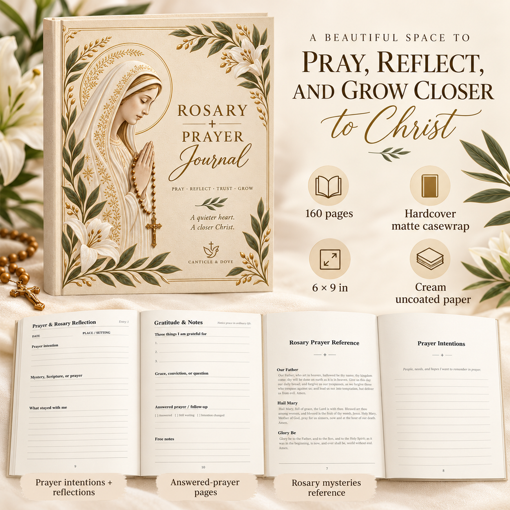 Ora Rosary & Prayer Journal — Hardcover